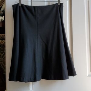 Black skater skirt